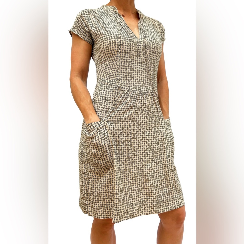 DIL (Anthropologie) Patterned LOVE Dress Size 12